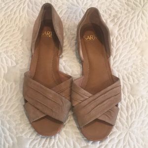 Franco Sarto Suede Sandals